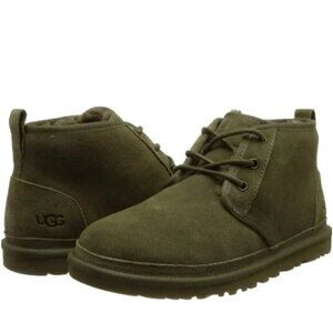 UGG Big Kids Neumel II Green Moss Boot Lace Up Cozy Warm Winter 1017320K Size: 6